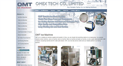 Desktop Screenshot of omt-icemachines.com